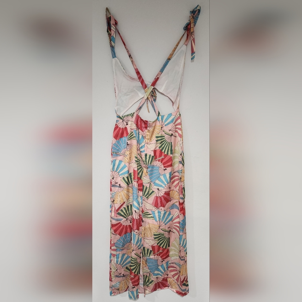 Anthropologie | Lobo Rosa Mariana Cutout Dress | Size Medium - Picture 4 of 11